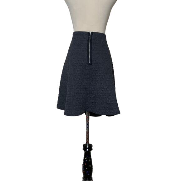 Gap gray A-Line mini skirt size large - Picture 7 of 8